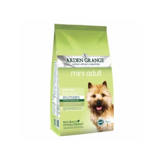 Arden Grange Hrana uscata pentru caini adulti MINI cu miel proaspat si orez 2 kg