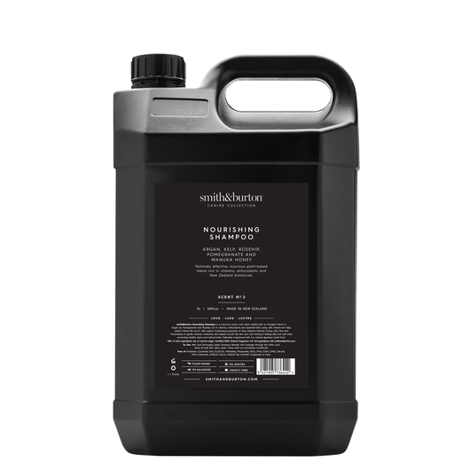 smith&burton sampon hranitor BIO cu argan, kelp, miere de manuka, macese si rodie 5 l