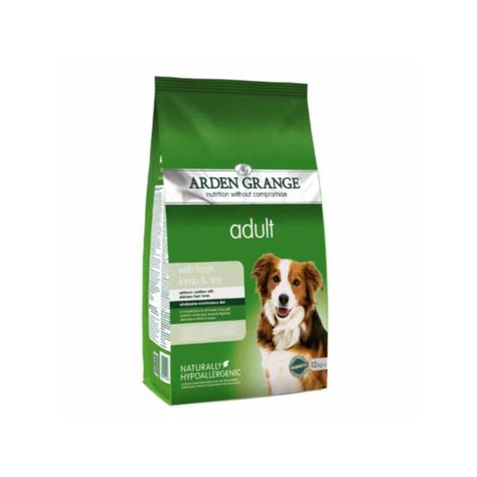 Arden Grange Hrana uscata pentru caini adulti cu miel proaspat si orez 12 kg