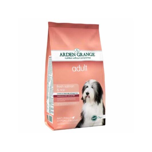 Arden Grange Hrana uscata pentru caini adulti cu somon proaspat si orez 2 kg