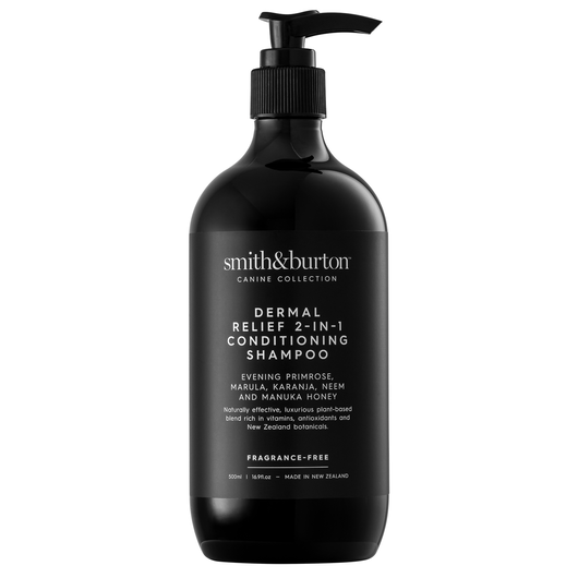 smith&burton dermal relief 2in1 sampon si balsam pentru caini si pisici alergici cu piele sensibila 500 ml