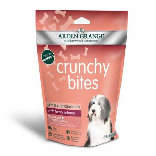 Arden Grange Recompense Crunchy Bites cu somon proaspat 225 g