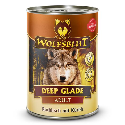 Wolfsblut hrana umeda pentru caini Deep Glade Adult cu caprioara si dovleac 395 g